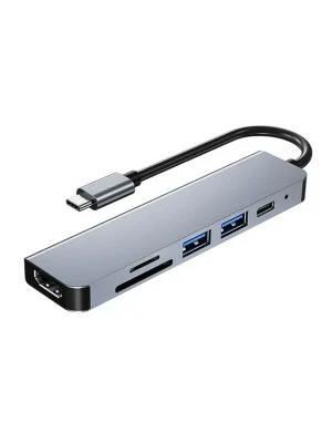 6-IN-1 TYPE C ADAPTER - USB C HUB