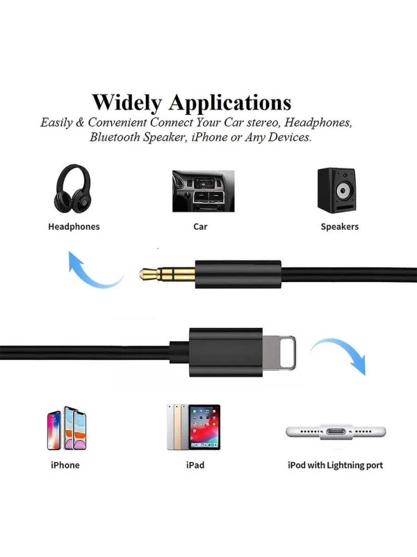Lightning Iphone to Aux Cable