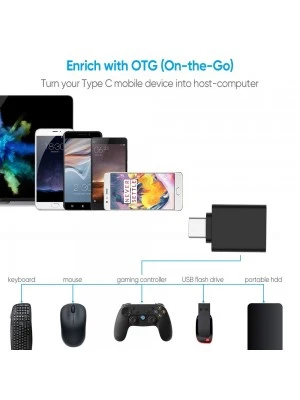 Type C to USB OTG Adapter
