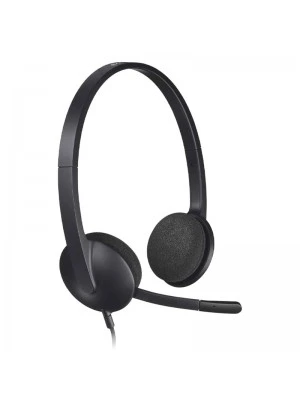 Logitech USB ,Stereo Headset H340 for Windows and Mac