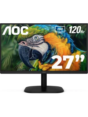AOC Monitor 27" - IPS Panel, Full HD (1920 x 1080) 120Hz, 1ms