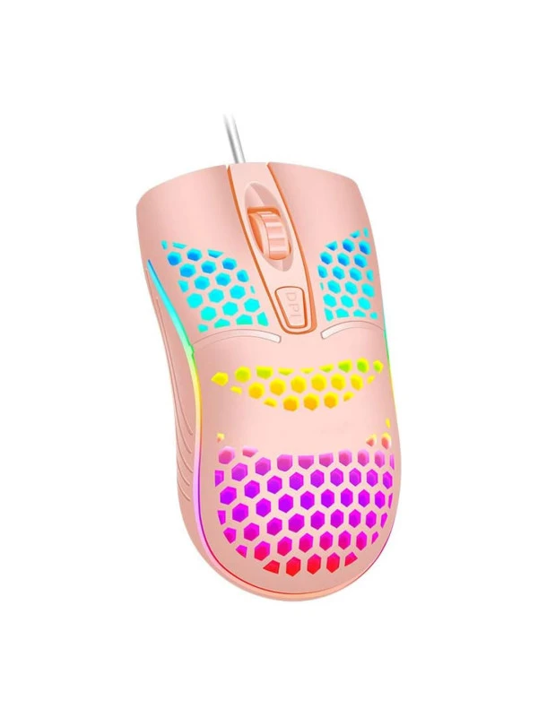 HP S600 WIRED GAMING MOUSE LED LIGHT 