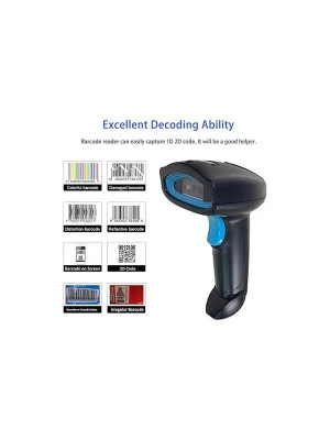 Wireless Barcode Reader 2D 7100W