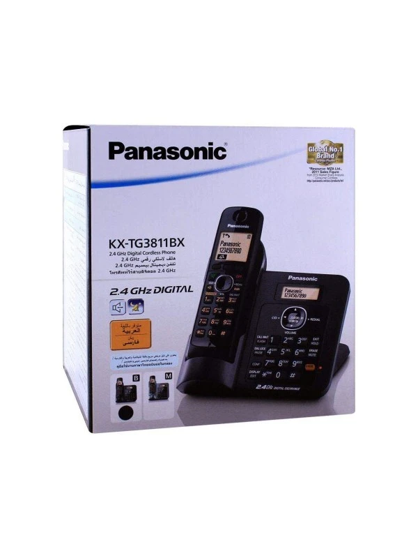 Phone Panasonic Digital Cordless 2.4GHz - TG3811BX