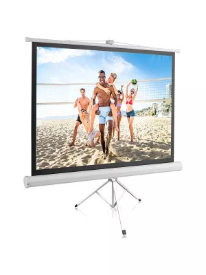 Portable Projector Screen Tripod Stand 1.8m x 1.8m Portable Projector Screen Tripod Stand 1.8m x 1.8m