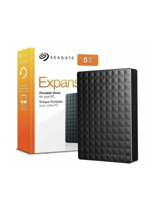 Seagate Portable 5TB External Hard Disk Drive HDD – USB 3.0