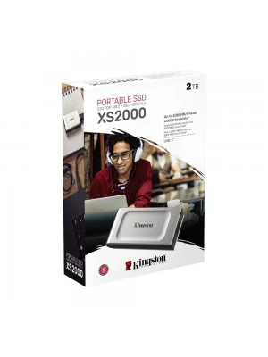 Kingston XS2000 2TB High Performance Portable SSD with USB-C 
