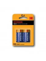C batteries (Quantity x2) -  Super Alkaline Kodak