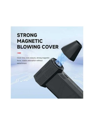 13000RPM Mini Turbo Fan Rechargeable Powerful Air Blower Multifunctional Portable Turbo Jet Fan for Cleaning Computer Keyboards