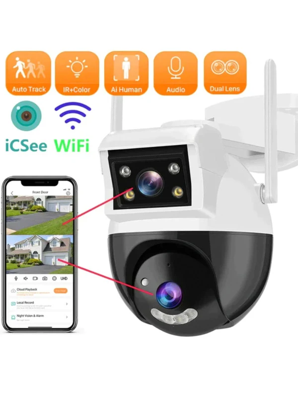 OUTDOOR & INDOOR WIFI IP CAMERA