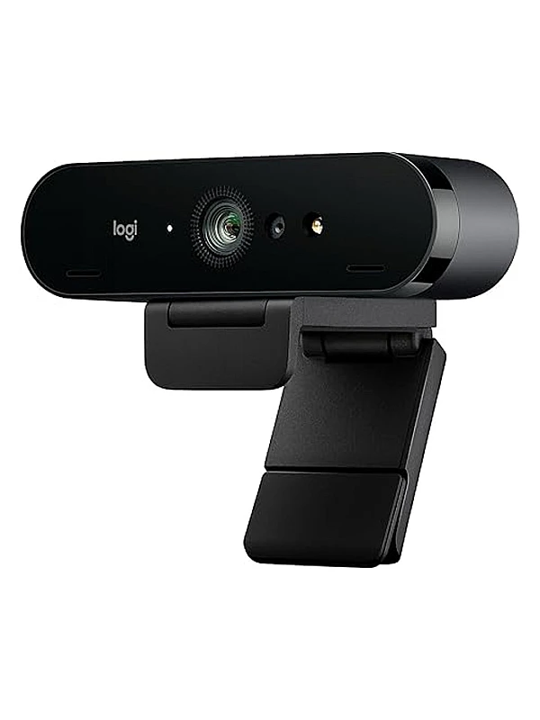 LOGITECH BRIO 4K WEBCAM, ULTRA 4K HD VIDEO CALLING, NOISE-CANCELING MIC, HD AUTO LIGHT CORRECTION, WIDE FIELD OF VIEW