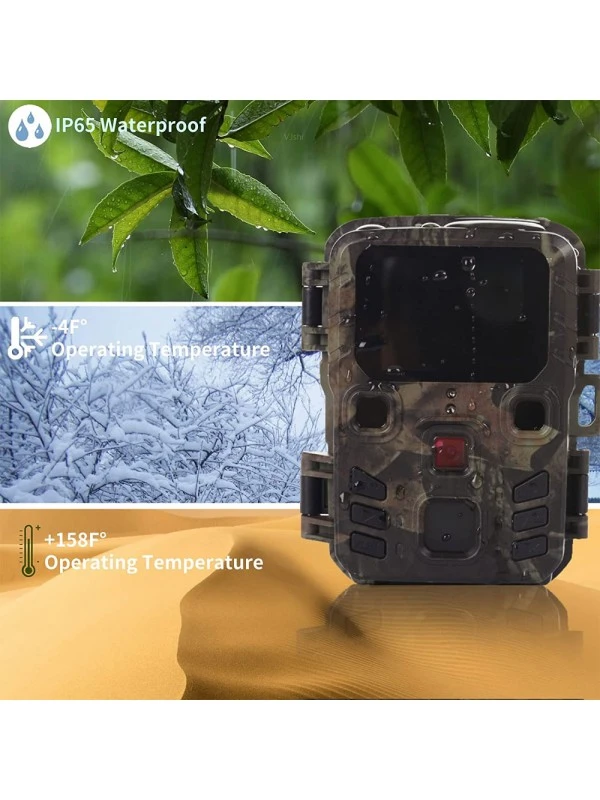 Outdoor Camera 1080P and 20MP Monitoring