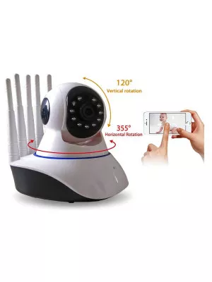 WiFi IP Camera 1080P HD 360 Indoor Wireless Camera