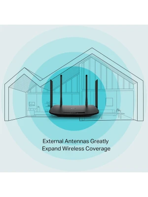 tp-link AC1200 Wireless VDSL/ADSL Modem Router VR300