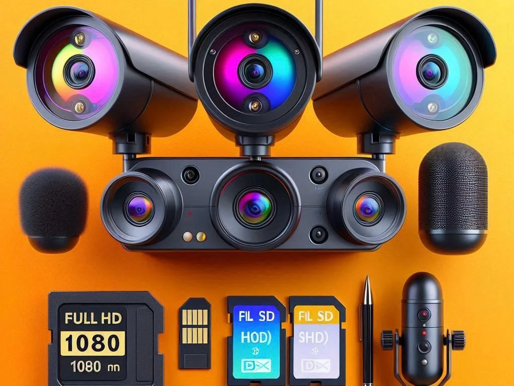 <b>CAMERAS & RECORDING</b>